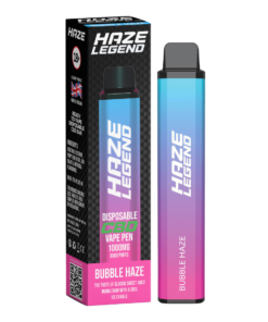 Disposable CBD Bar Haze Legend Bubble Haze 1000mg