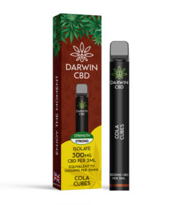 DARWIN CBD ISOLATE 300MG DISPOSABLE – COLA CUBES