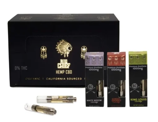 Big Chief Carts CBD Box