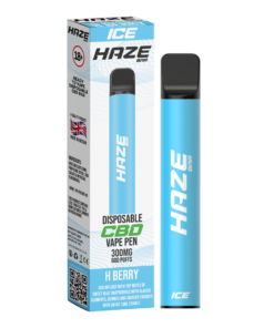 H Berry Ice Haze CBD Vape Disposable 300MG 600 Puffs