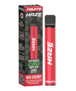 Red Cherry Haze CBD Disposable Cbd Vape 300MG 600 Puffs