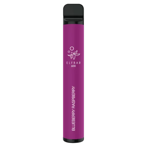 BLUEBERRY RASPBERRY ELF BAR 600 DISPOSABLE DEVICE