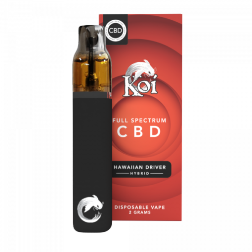 Koi CBD Full Spectrum Disposable Vape Bar (2 gram) – Hawaiian Driver (Hybrid)