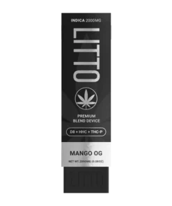 LITTO - Tri Blend - Delta 8 - HHC - THCP - Disposable - Mango OG - 2G