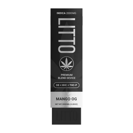 LITTO - Tri Blend - Delta 8 - HHC - THCP - Disposable - Mango OG - 2G