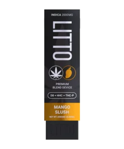 LITTO - Tri Blend - Delta 8 - HHC - THCP - Disposable - Mango Slush - 2G