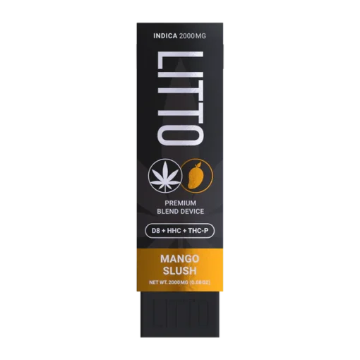 LITTO - Tri Blend - Delta 8 - HHC - THCP - Disposable - Mango Slush - 2G